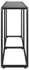 vidaXL Konsolentisch Schwarz 160x35x75,5 cm Hartglas Produktbild-Vorschau 4