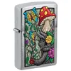 Zapaľovač Zippo Storm - Freaky Nature - chrómový kartáč, Náhľad obrázku produktu 1