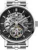Close-up of a men's automatic watch with a skeleton dial. Produktbild-Vorschau