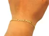 Figaro Armband 925 Sterling Silber vergoldet 3,5mm breit Produktbild-Vorschau 2