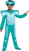 A child wearing a Minecraft-themed diamond armor costume. Náhľad obrázku produktu
