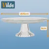 Tortenständer aus Glas, 25 cm Durchmesser, Sockel Produktbild-Vorschau 4