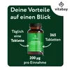 Vitabay Vitamin K2 200 µg - 365 vegane Tabletten - MK-7 Produktbild-Vorschau 3
