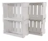 3x WEINKISTE REGAL WEIß / NEU / 46x30,5x24cm / Weinkiste Produktbild-Vorschau 1