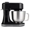 A black and silver stand mixer on a white background. Náhľad obrázku produktu