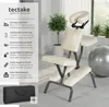tectake® Massagestuhl klappbar 80 x 50 x 105 cm Produktbild-Vorschau 2