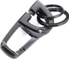 TROIKA D-CLICK, Porte-clés, Gris foncé, Métal, Rectangle, Voir les images du produit 1