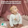 Schnullerketten 3er-Set Beigerosa, Puderrosa, Altrosa ohne Produktbild-Vorschau 3