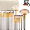 18 pièces Ensemble de pinceaux de maquillage professionnels Voir les images du produit 12