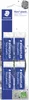 STAEDTLER® 52650BK4DA Gommes Mars en plastique, lot de 4, Voir les images du produit 1