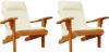 vidaXL Adirondack-Auflagen 2 Stk. Creme Oxford-Gewebe Produktbild-Vorschau 4