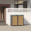 Mülltonnenbox Müllbox Mülltonnenverkleidung 2 Türen Box Produktbild-Vorschau 3