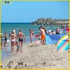 Plážová zástěna, 10 metrů, plážový paravan, UV pásky, Náhled obrázku produktu 8