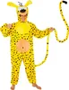 A person wearing a yellow and black Marsupilami costume. Produktbild-Vorschau