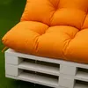 Cuscini per pallet arancione| Cuscino per seduta 120x50 + Anteprima dell’immagine prodotto 10