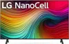 A television screen displaying a colorful abstract pattern with the LG NanoCell logo. Voir les images du produit