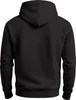 Hoodie Herren Print Aufdruck Kompass Kapuzen-Pullover Produktbild-Vorschau 4