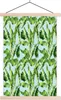 MuchoWow® Textilposter Vintage - Blätter - Muster 40x60 cm Produktbild-Vorschau 1