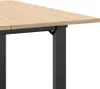 vidaXL Jídelní stůl s O-rámem 80x80x75 cm, masiv borovice a Náhled obrázku produktu 6