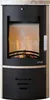 Accente Kaminofen Tifano Sandstein schwarz 6,5 kW Produktbild-Vorschau 1