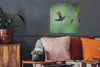 MuchoWow® Poster Kolibri im Regen auf dem Lande in Costa Produktbild-Vorschau 2