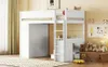 Letto a soppalco Sweiko 90x200cm, versatile letto per Anteprima dell’immagine prodotto 14