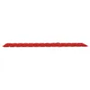 vidaXL Coussin pour bain de soleil rouge 200x70x3 cm tissu Voir les images du produit 11
