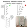 CASABEL Schoenenkast 24 paar, deuren en frame in licht hout Productafbeelding-voorbeeld 9