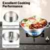 Shabu-Shabu Hotpot - Topf 34 cm - Edelstahl - Trennwand für Produktbild-Vorschau 11