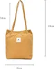 STILVORA Schultertasche Cord, Damen Schlicht – Weiche Produktbild-Vorschau 4