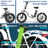 Evercross E-Bike 20" 7 Gang 48V/13Ah Elektrofahrrad Produktbild-Vorschau 3