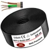 25m podzemní kabel napájecí kabel NYY-J 4x10 mm² elektrický Náhled obrázku produktu 1