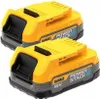 DeWalt DCBP034E2-XJ Powerstack 2x 18V 1,7Ah Akku-Set Produktbild-Vorschau 17