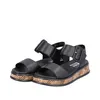 Rieker Sandalen Plat  Sandalen Plat - Zwart - Maat 40 Produktbild-Vorschau 28