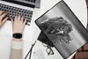 MuchoWow® Laptop Hülle 13 Zoll Jaguar - Schwarz und Weiß - Produktbild-Vorschau 2