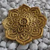 Räucherstäbchenhalter Blume Metall gold Räucherkegelhalter Produktbild-Vorschau 10
