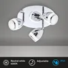 Lampada da soffitto a LED lampada da bagno orientabile e Anteprima dell’immagine prodotto 6