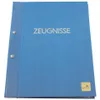 Goldene Ordnermappe für Dokumente, Farbe: blau, Material: Produktbild-Vorschau 4