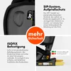 Collage of images and text highlighting features of a car seat. Náhľad obrázku produktu