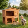 Dvoupatrová králíkárna Wiltec 871 x 547 x 1000 mm, Náhled obrázku produktu 4