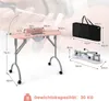 Składany stolik do manicure COSTWAY, stolik do paznokci z Podgląd zdjęcia produktu 3