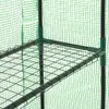 Close-up view of the shelves and frame of a greenhouse. Anteprima dell’immagine prodotto