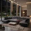 MUFFO Ecksofa U-Form WILD MAXI U2 mit Schlaffunktion Produktbild-Vorschau 2