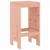 vidaXL Tabouret de bar 2 pcs. 40x36x75 cm bois massif Voir les images du produit 3