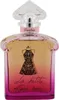 Eleganter, bauchiger Flakon von Guerlain mit rosa-goldenem Farbverlauf und feiner Glasverzierung – ein feminines Designstatement. Voir les images du produit