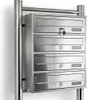 BITUXX Edelstahl Briefkastenanlage 4fach Silber MS-14414 Produktbild-Vorschau 2