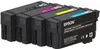 Four Epson ink cartridges lined up. Produktbild-Vorschau