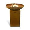 MOODZ Sockel CortenStahl 45x45x80 cm Produktbild-Vorschau 5