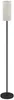 HOMCOM Vloerlamp, staande lamp met stoffen lampenkap, E27 Productafbeelding-voorbeeld 1