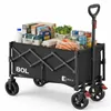 SUNULA Bollerwagen Faltbar Klein 80L 100KG, Klappbarer Produktbild-Vorschau 1